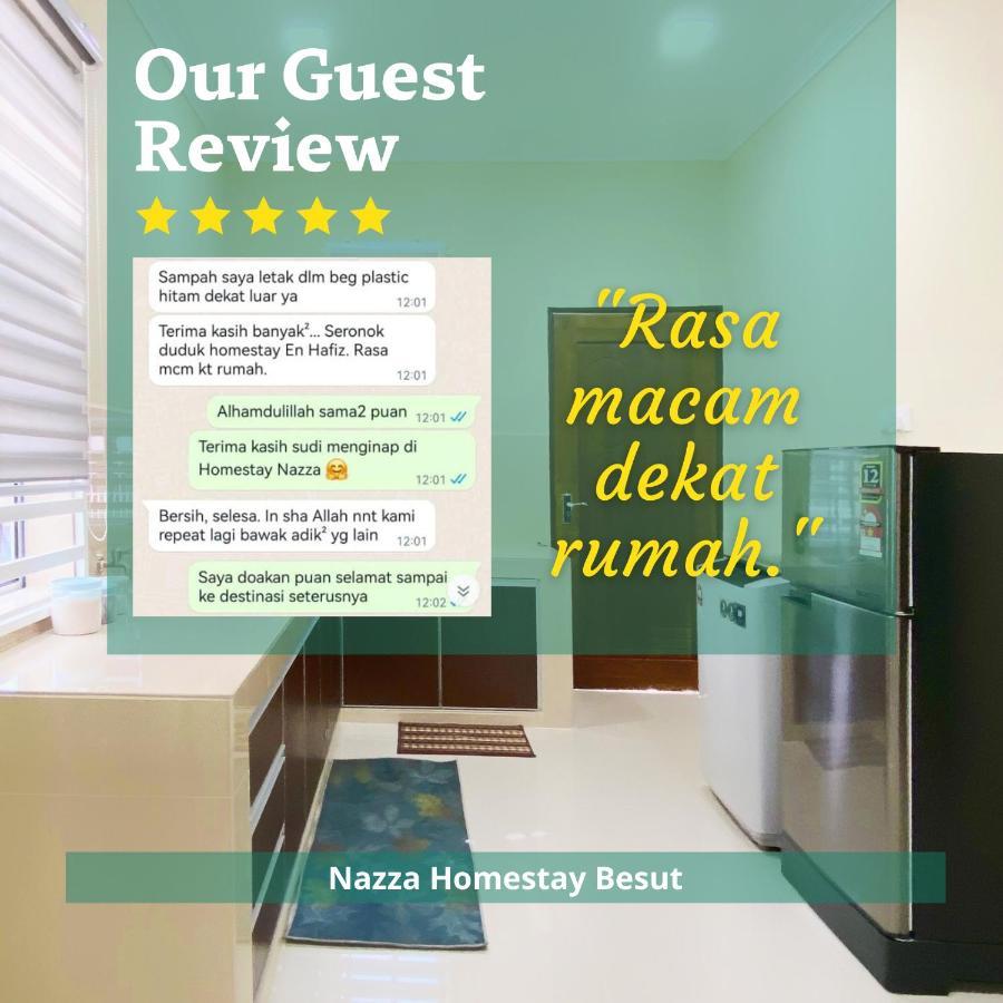 Nazza Homestay Besut With Swimming Pool Kampung Raja Extérieur photo