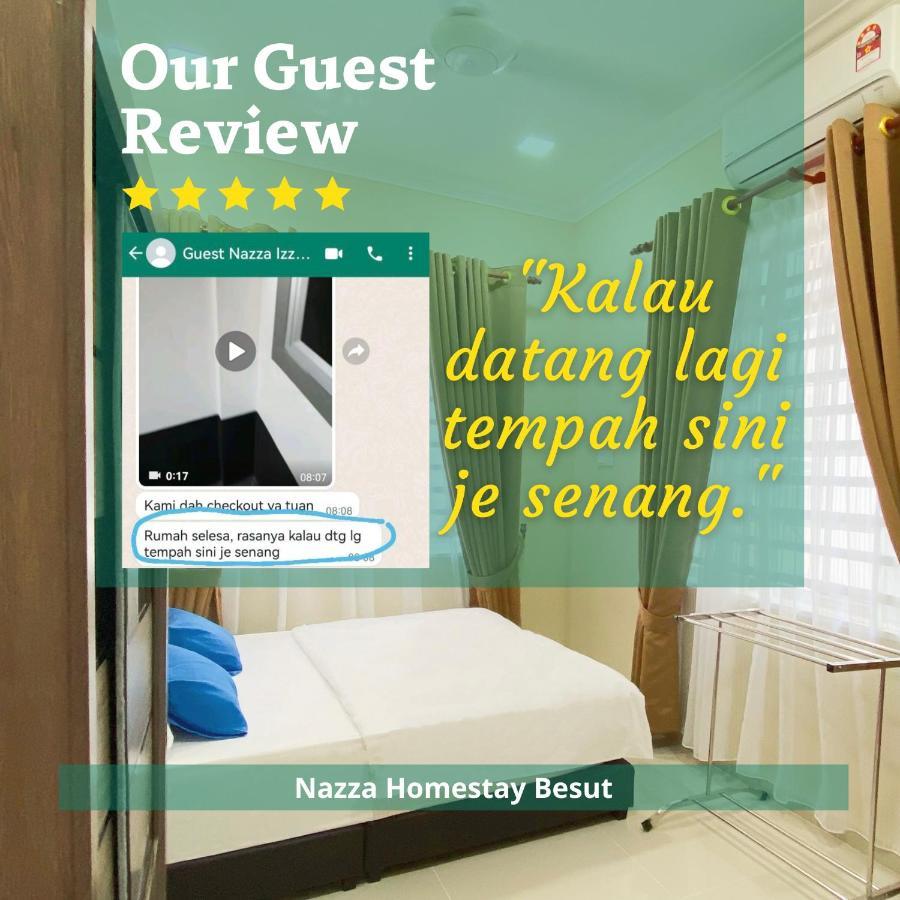 Nazza Homestay Besut With Swimming Pool Kampung Raja Extérieur photo